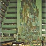The Grand Canyon Concourse:
The Contemporary Resort's Grand Canyon Concourse is highlighted by a colorful 90-foot high mural.