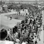 On July 17, 1955, 6,000 by-invitation-only guests were invited for a special preview of Disneyland before it opened to the public the following day. Unfortunately, many more people arrived with counterfeit tickets.