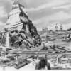 Concept art of the attraction located on the borderline between Tomorrowland and Fantasyland.