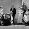 Tomlinson (center) on the set of "Mary Poppins" (1964)
"A British bank is run with precision. A British home requires nothing less! Tradition, discipline and rules must be the tools! Without them: disorder... catastrophe! Anarchy! In short, you have a ghastly mess! " -George W. Banks